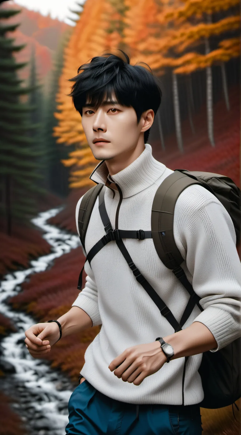 ai character: Ruskin Jung background