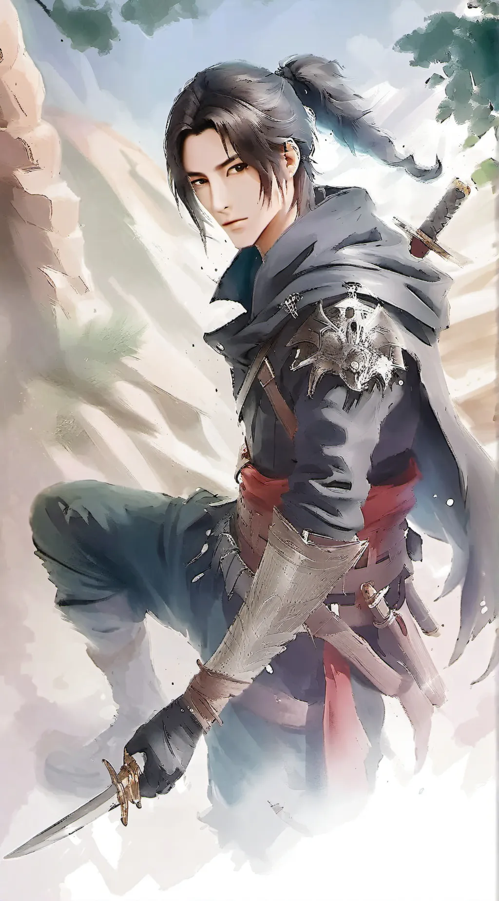 ai character: assasin background