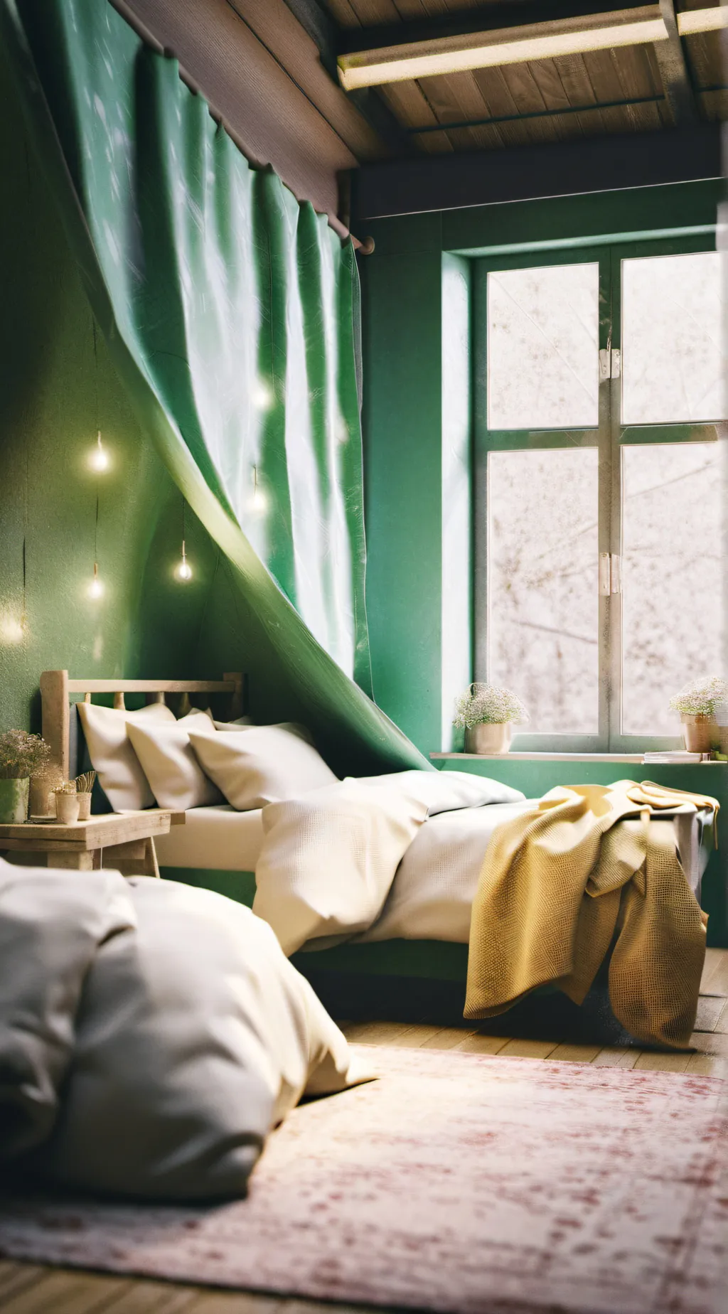 ai character: sleepover background