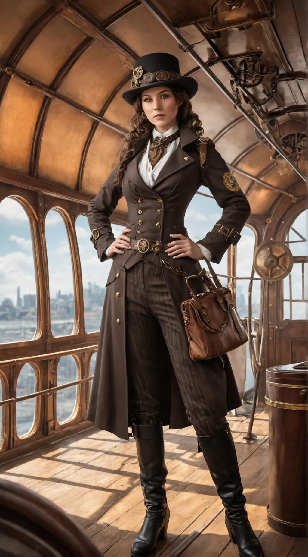 ai character: Detective Lucille background