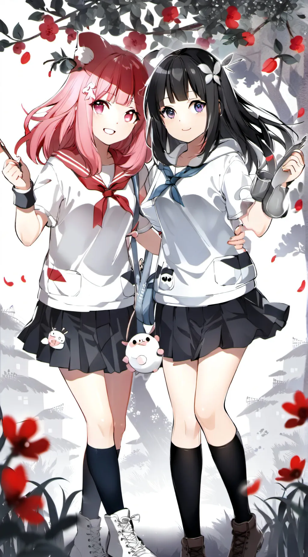 ai character: ara y sol background