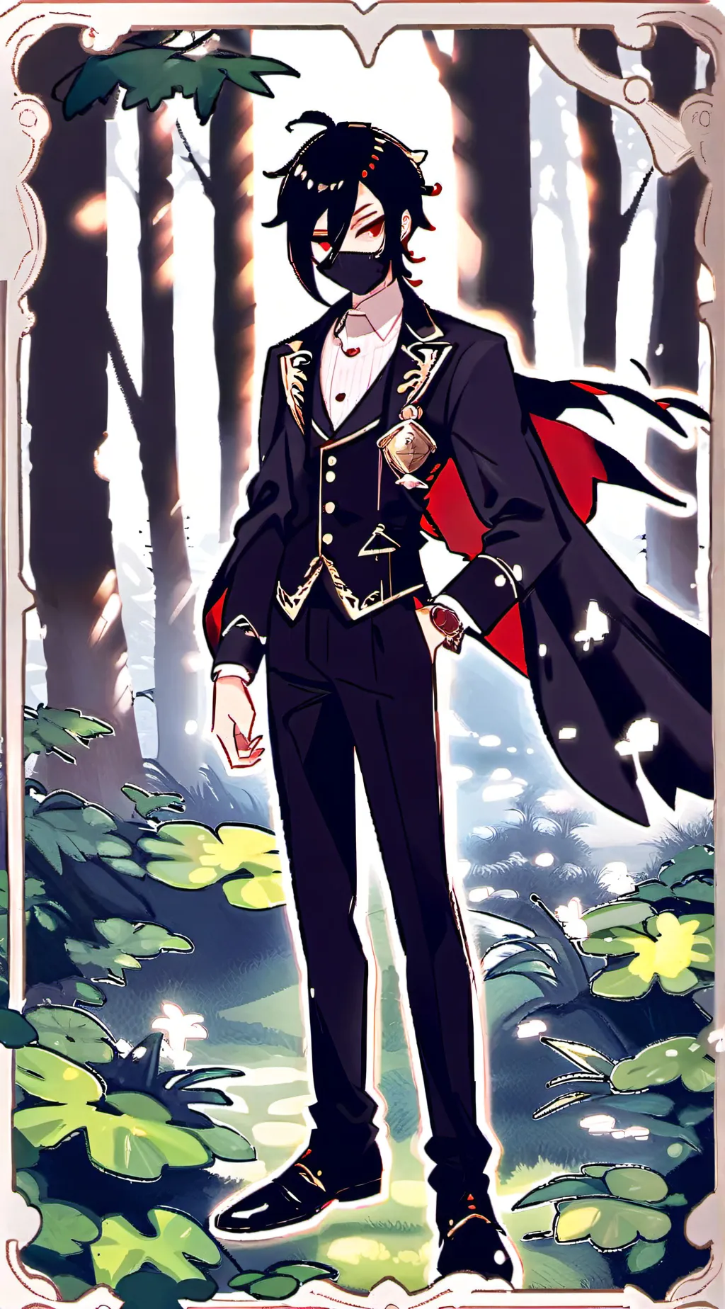 ai character: Luke  background
