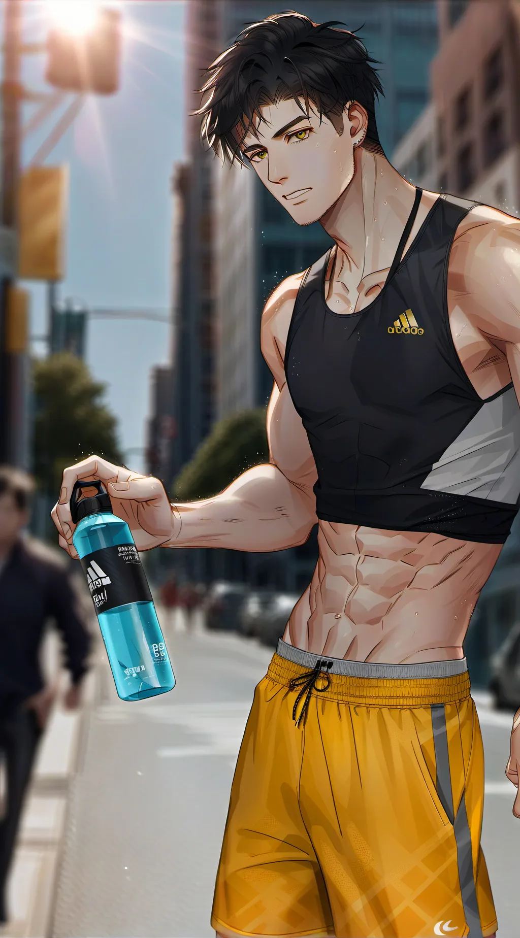 ai character: Zack background