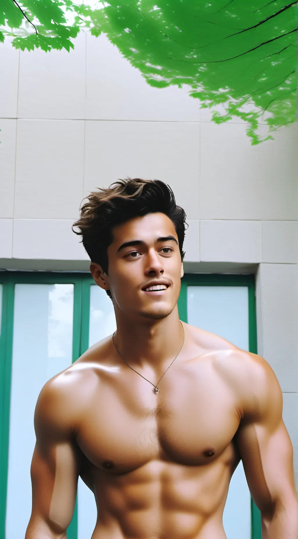 ai character: Adrian  background