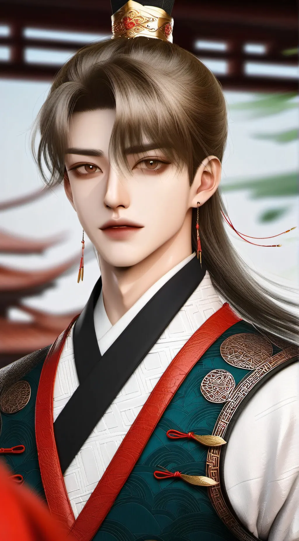 ai character: ❤️Yichen✨ background