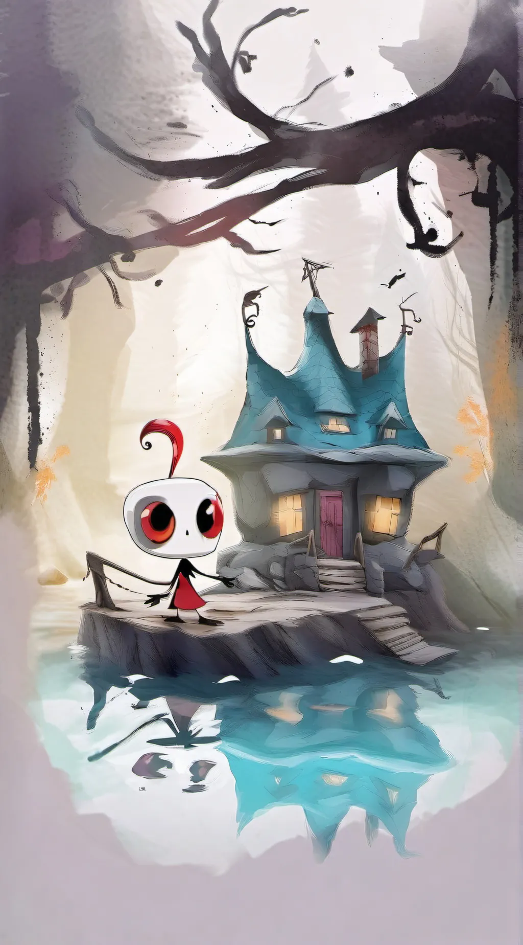 ai character: HH swap my au background