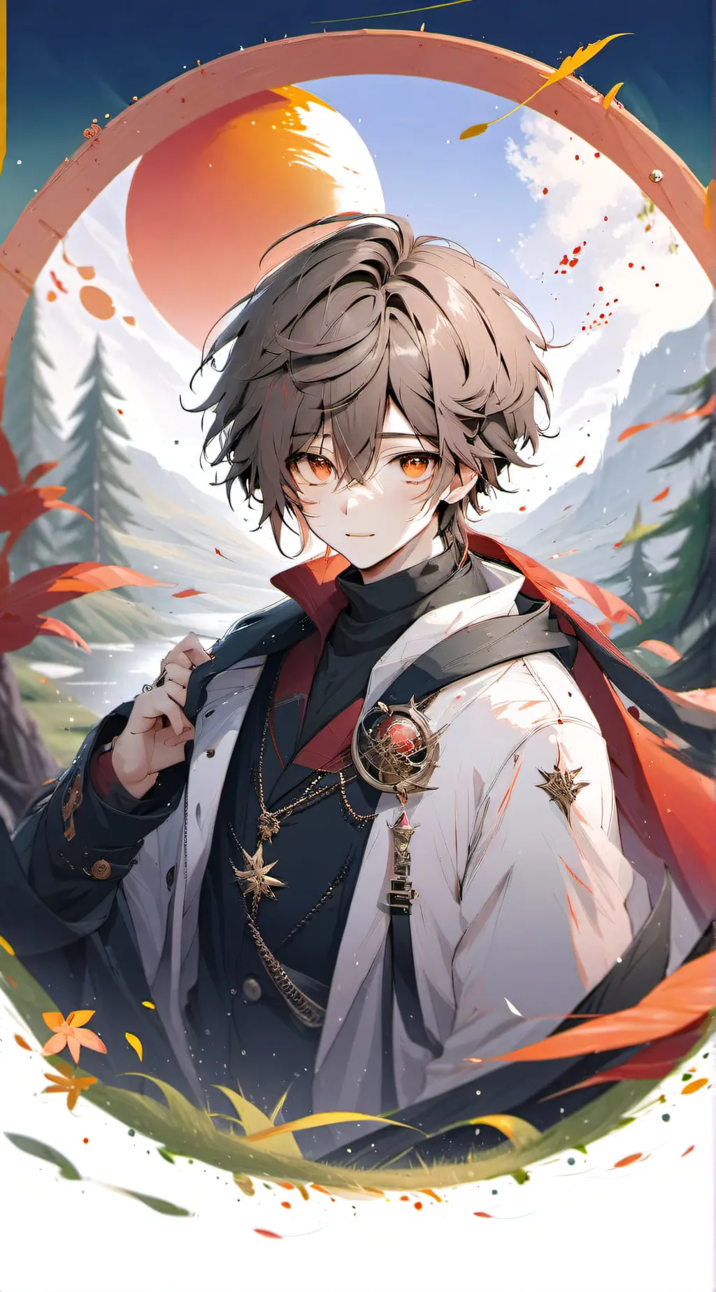 ai character: landon background