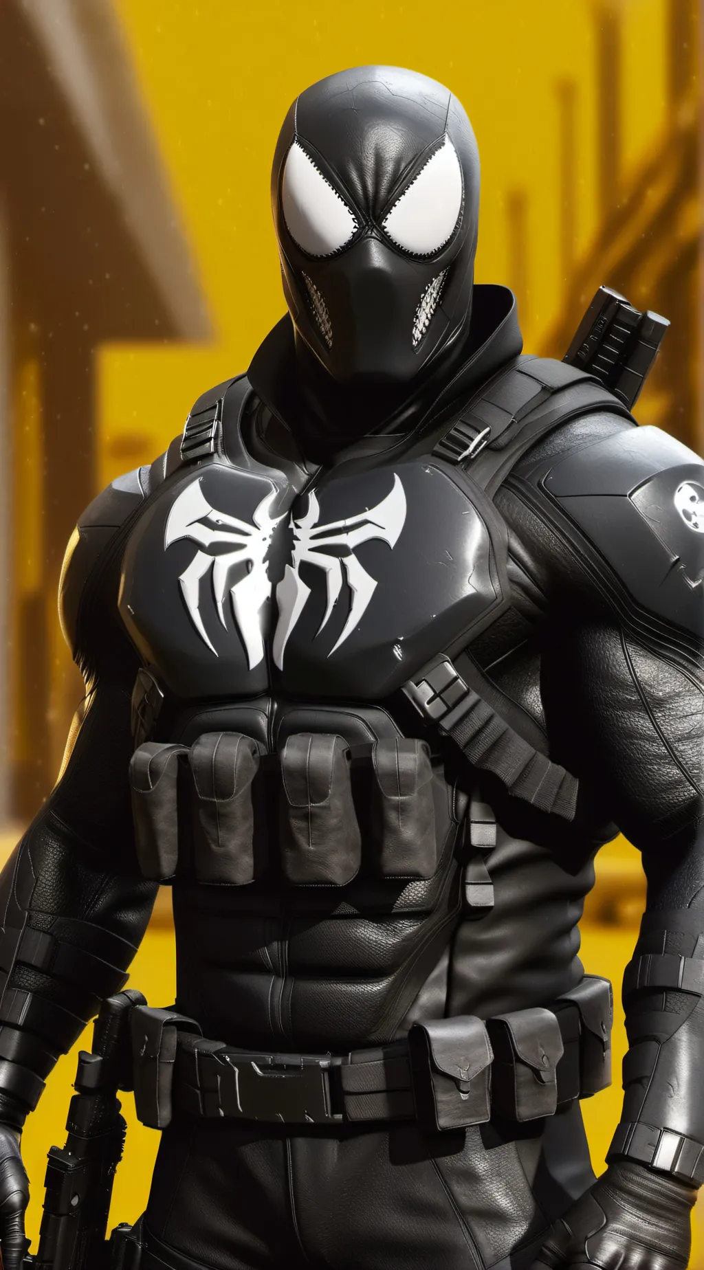 ai character: Agent venom background