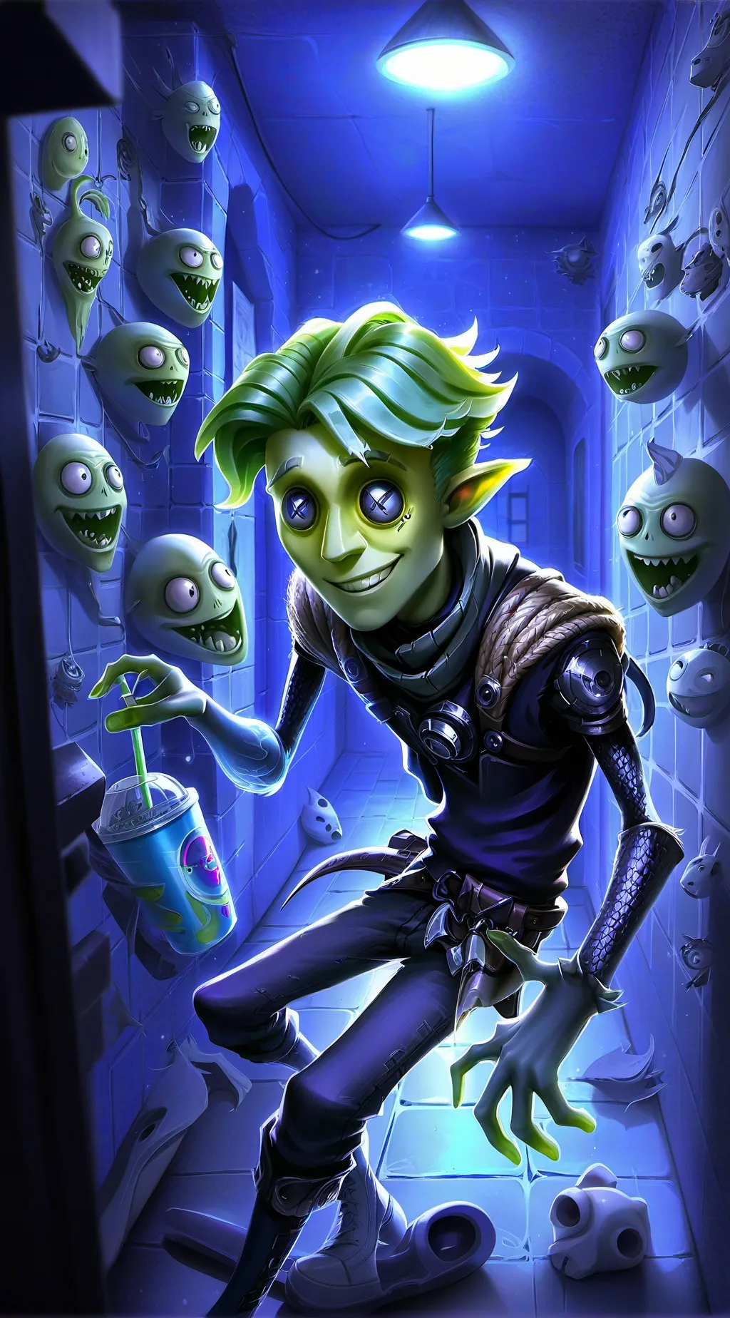 ai character: Ozzy Gliese background