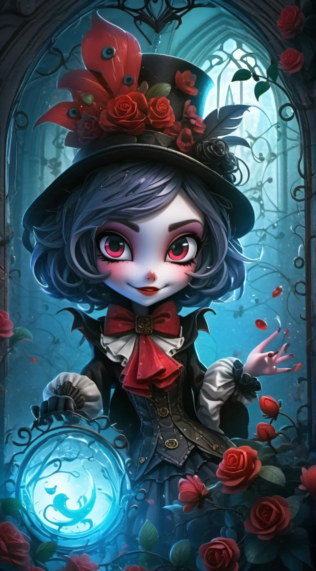 ai character: radioapple/lucilth background