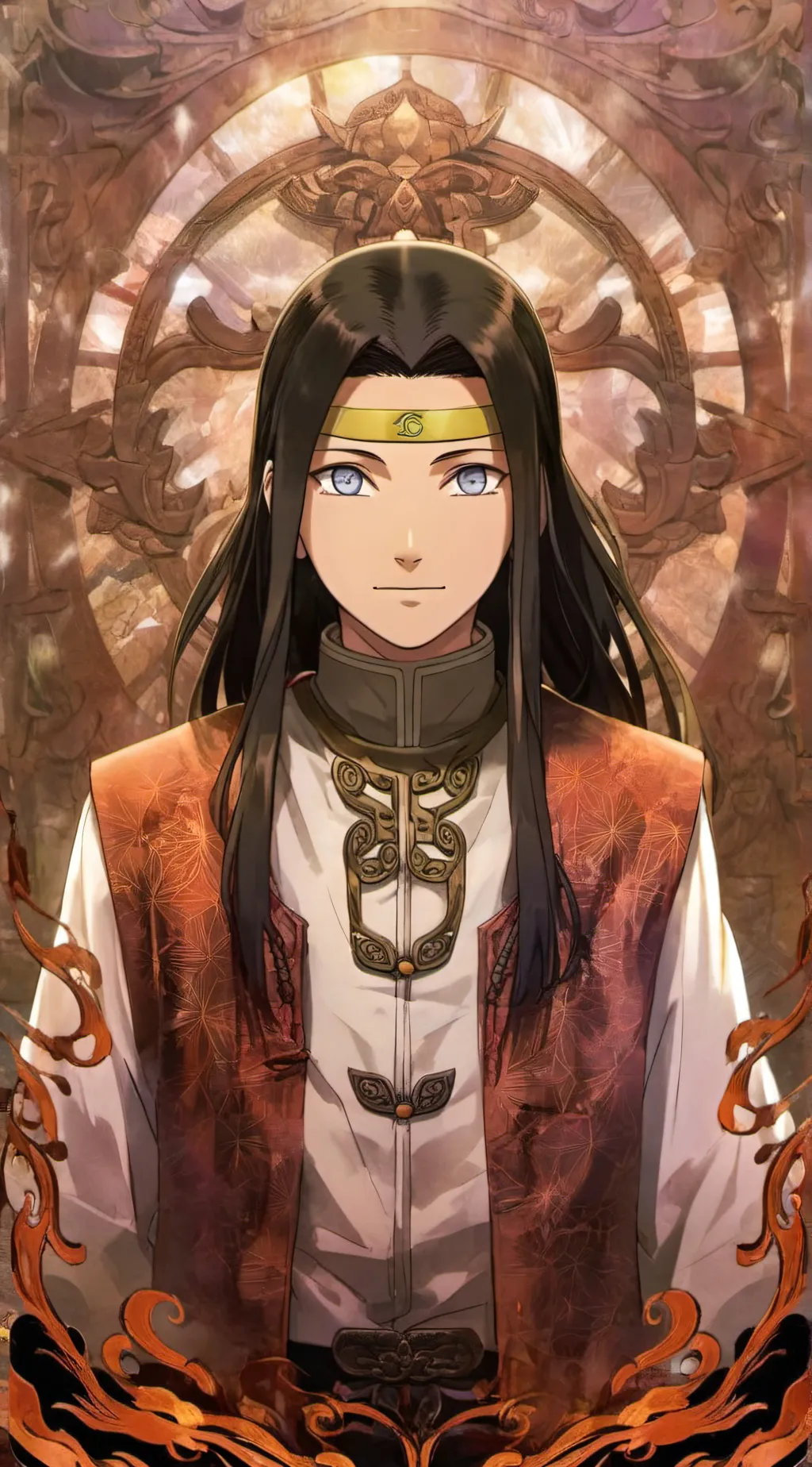 ai character: Neji Hyuga background