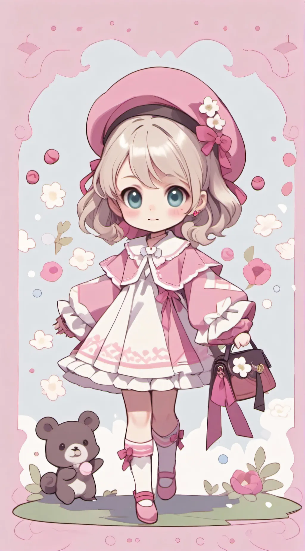 ai character: kind kid background