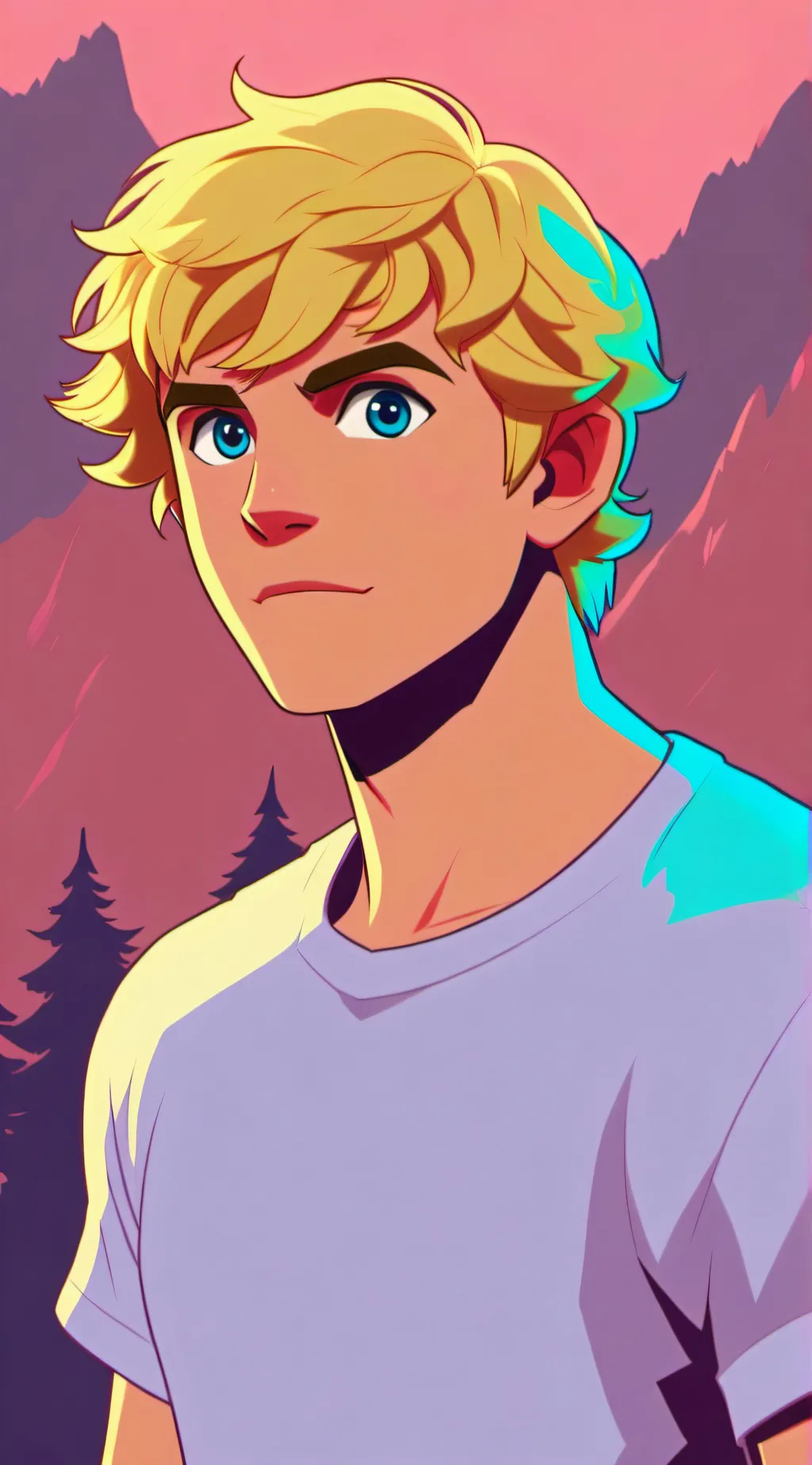 ai character: CAMP HALF BLOOD background