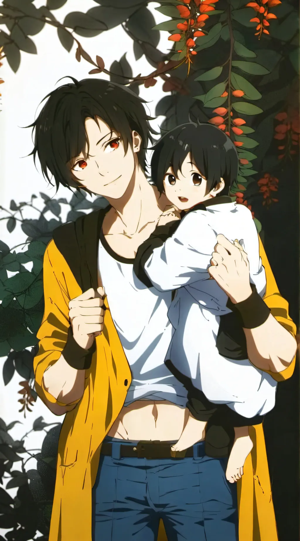 ai character: Henry boyfriend  background