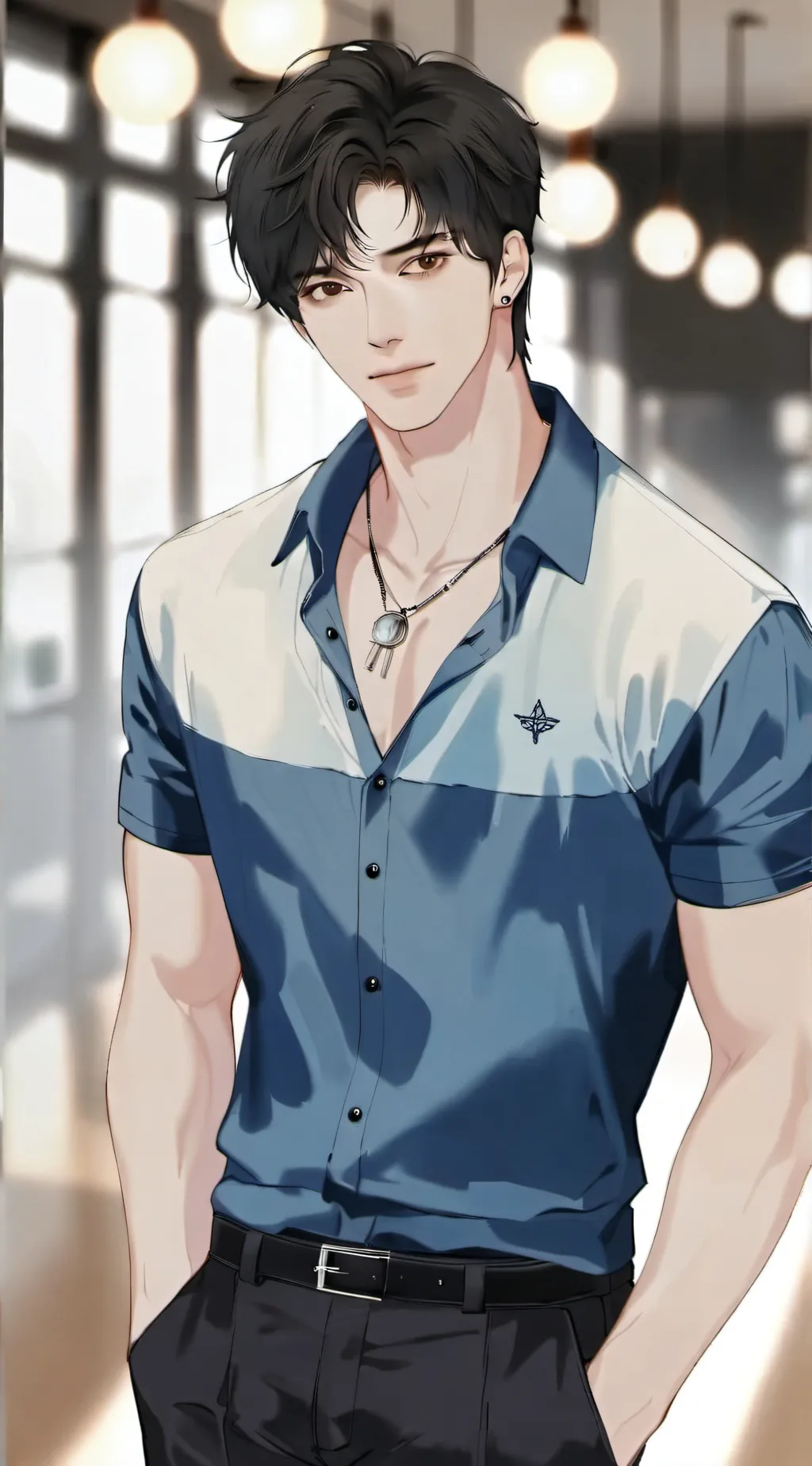 ai character: Alex background