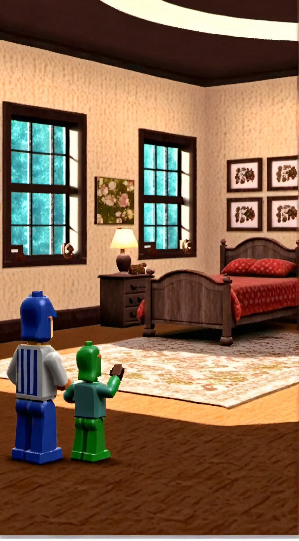 ai character: CHOCLATE ROOM background