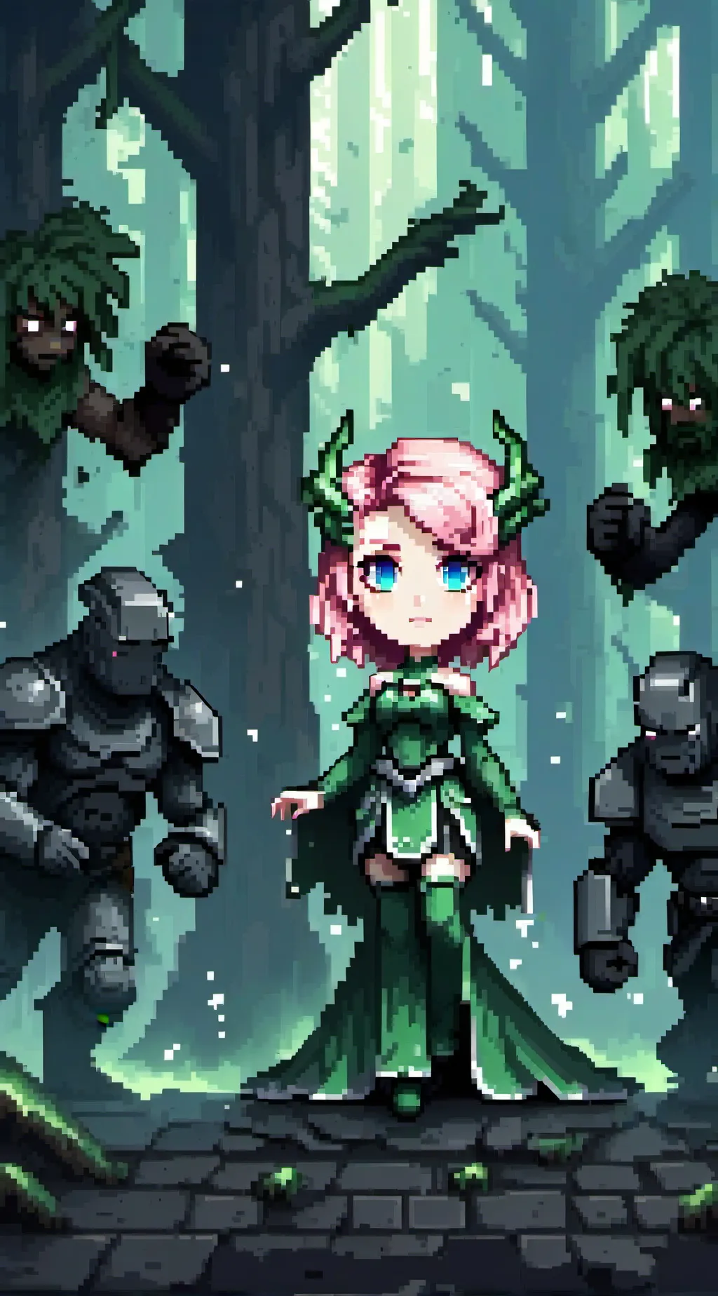 ai character: Mira background