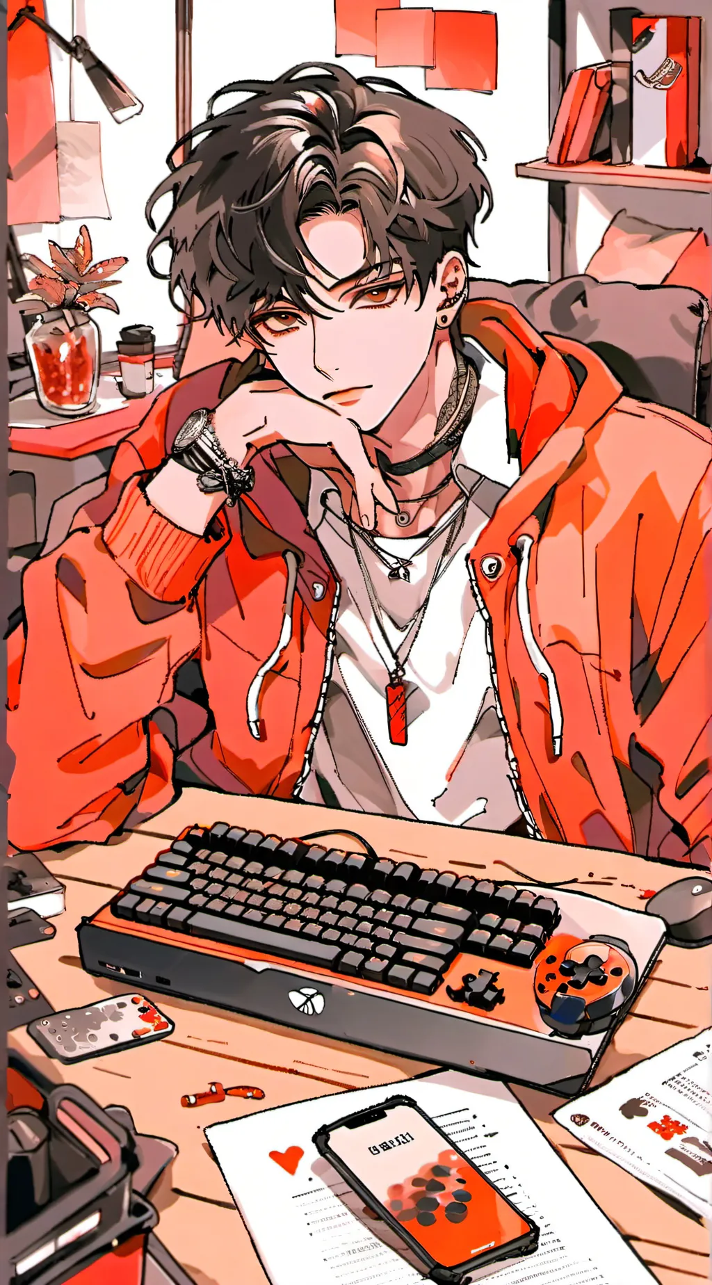 ai character: Jake background