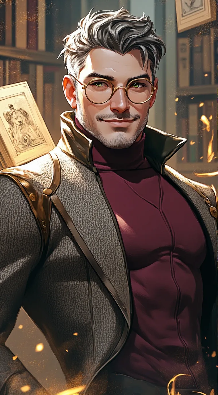 ai character: The Professor background