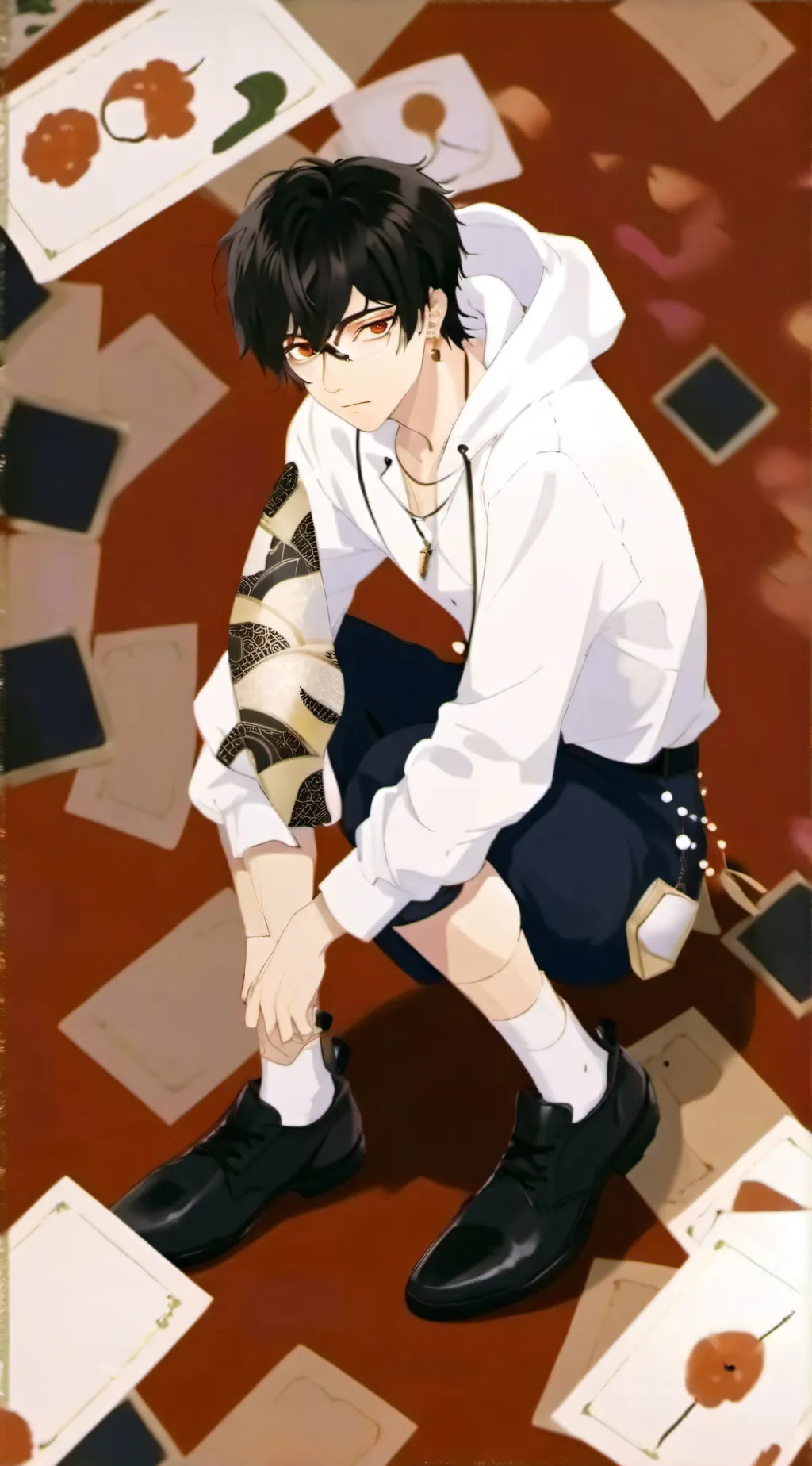 ai character: Demon slayer (Gay) background