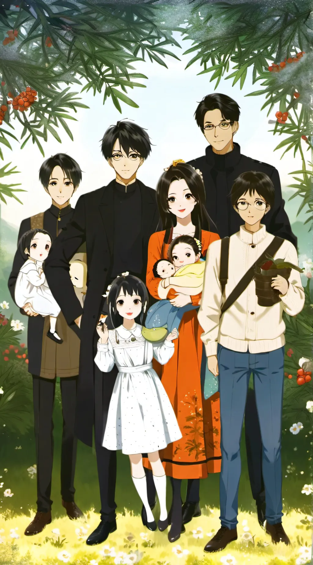 ai character: Your family   background