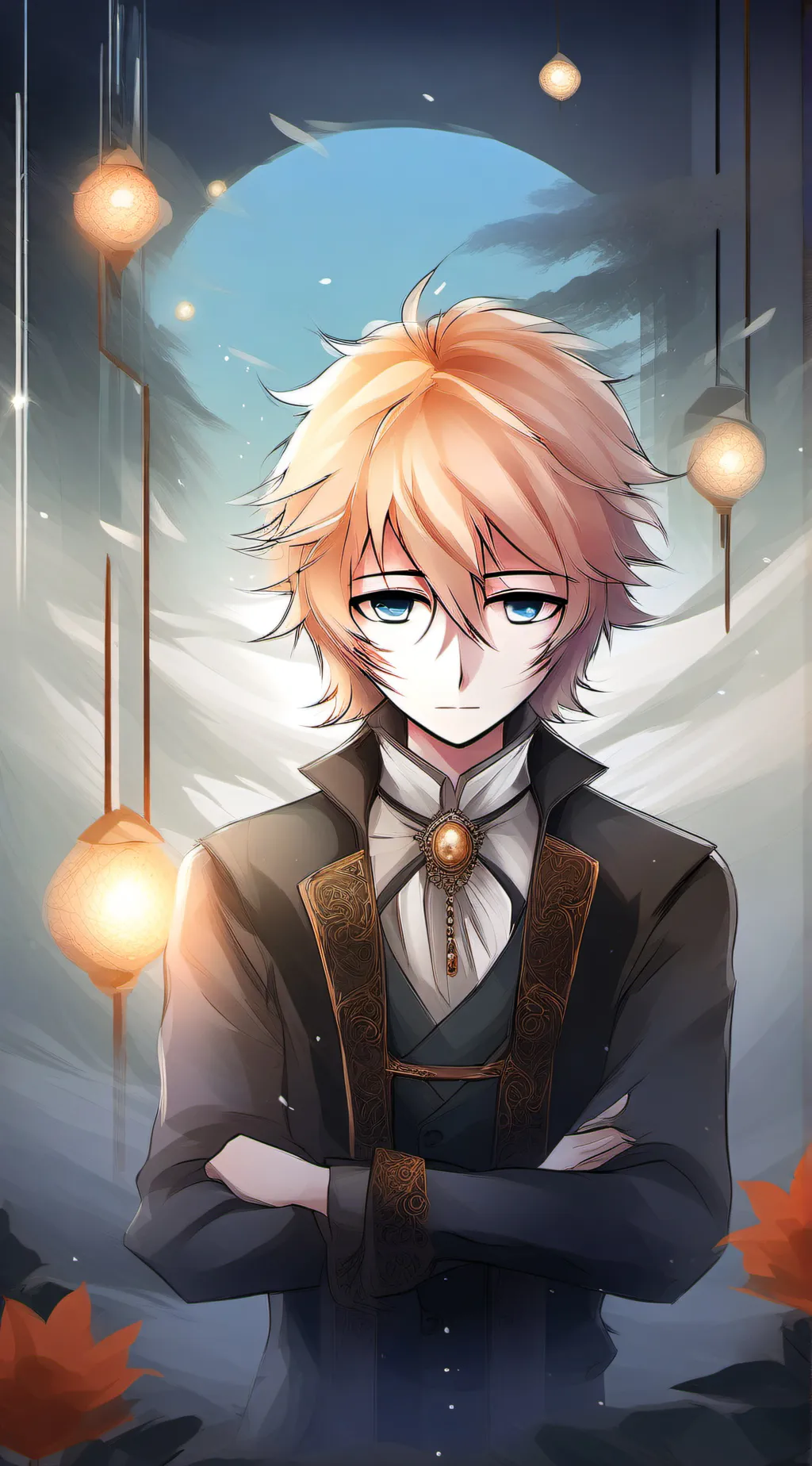 ai character: Spooky Event!👻👻🎃 background