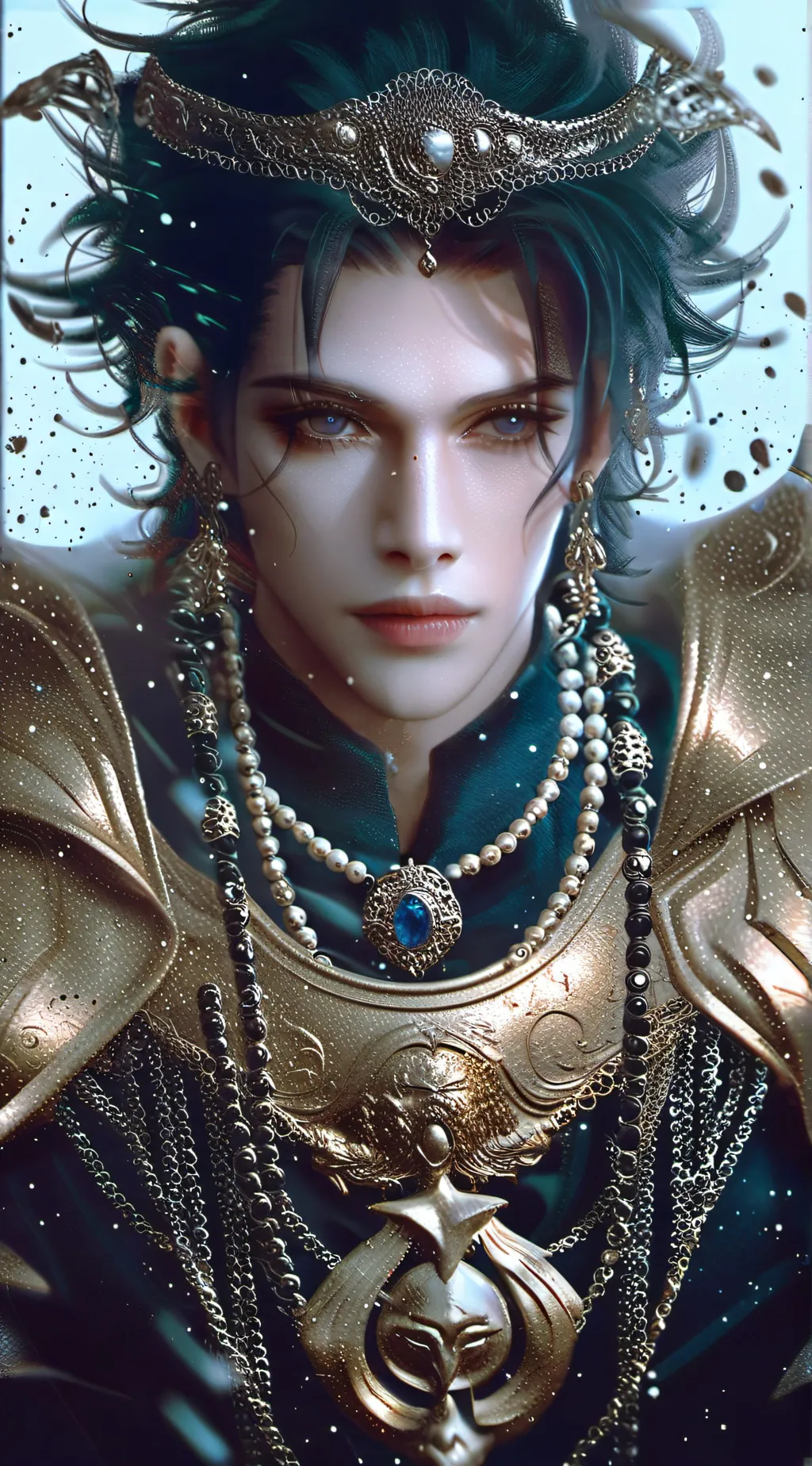 ai character: Damon. background