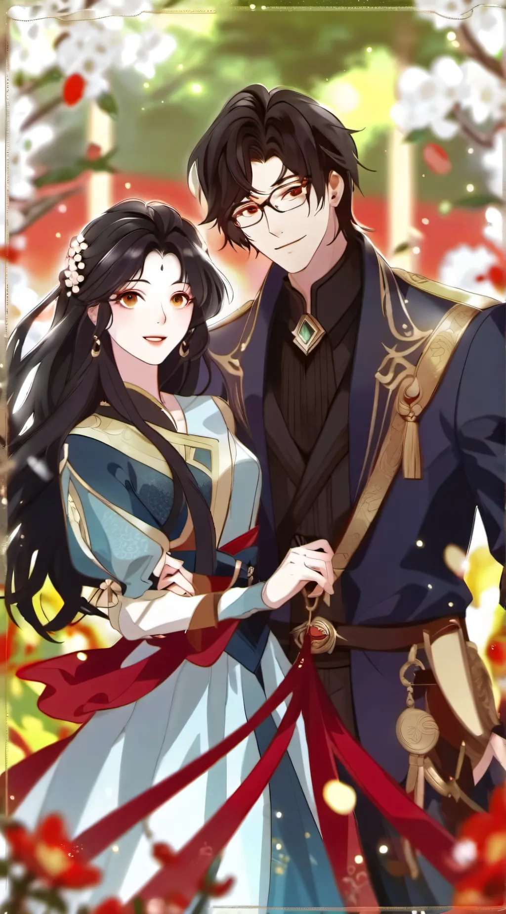 ai character: Brandon and Kairi background