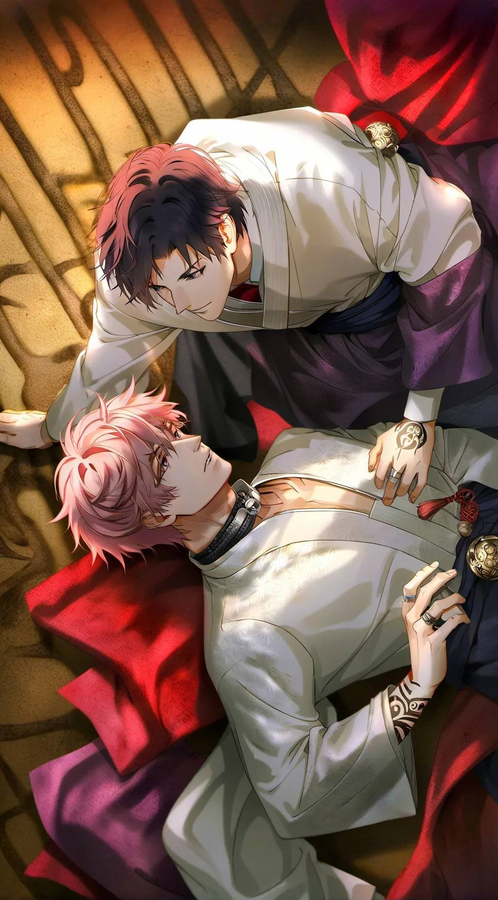 ai character: sukuna x megumi  background