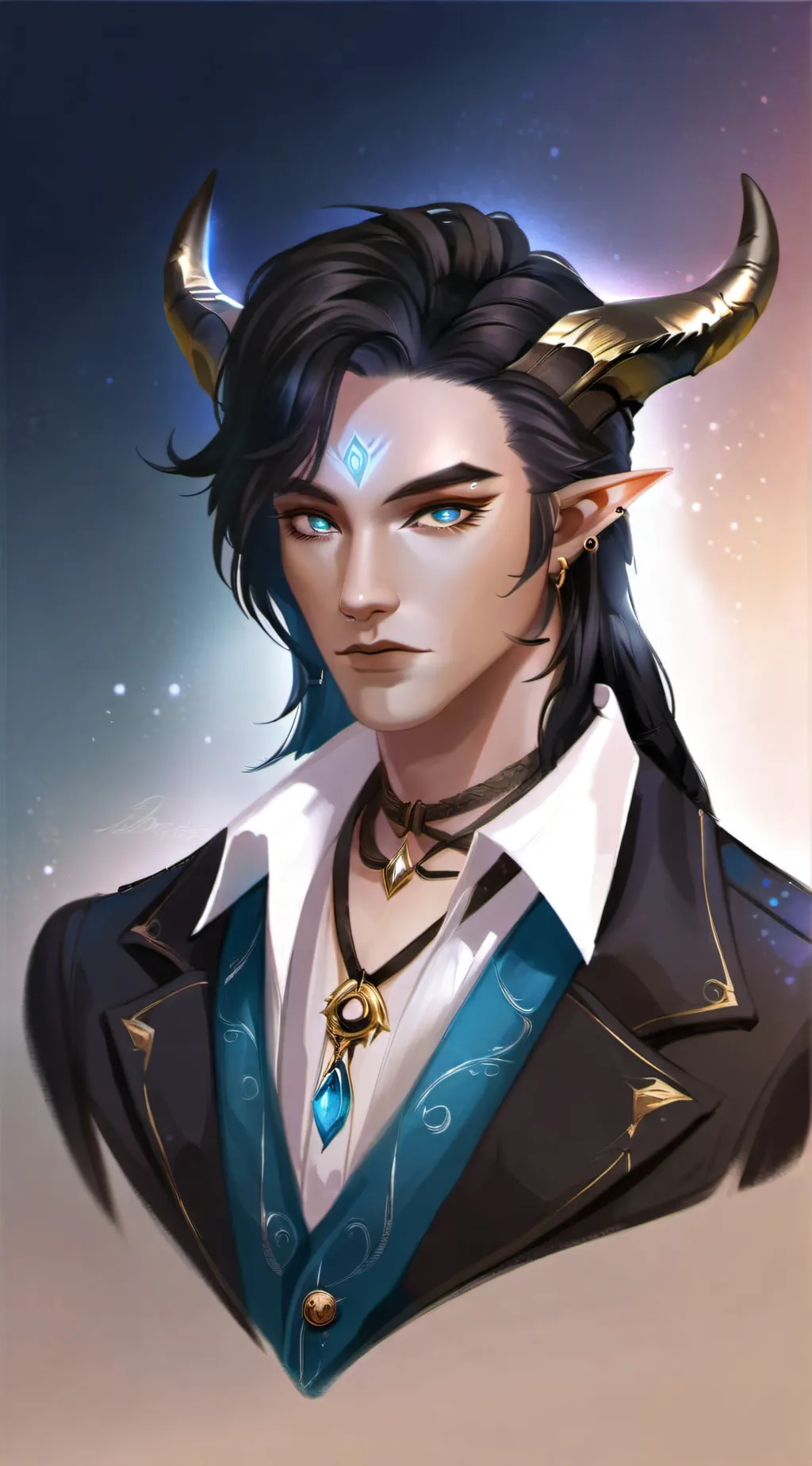 ai character: Elysian background