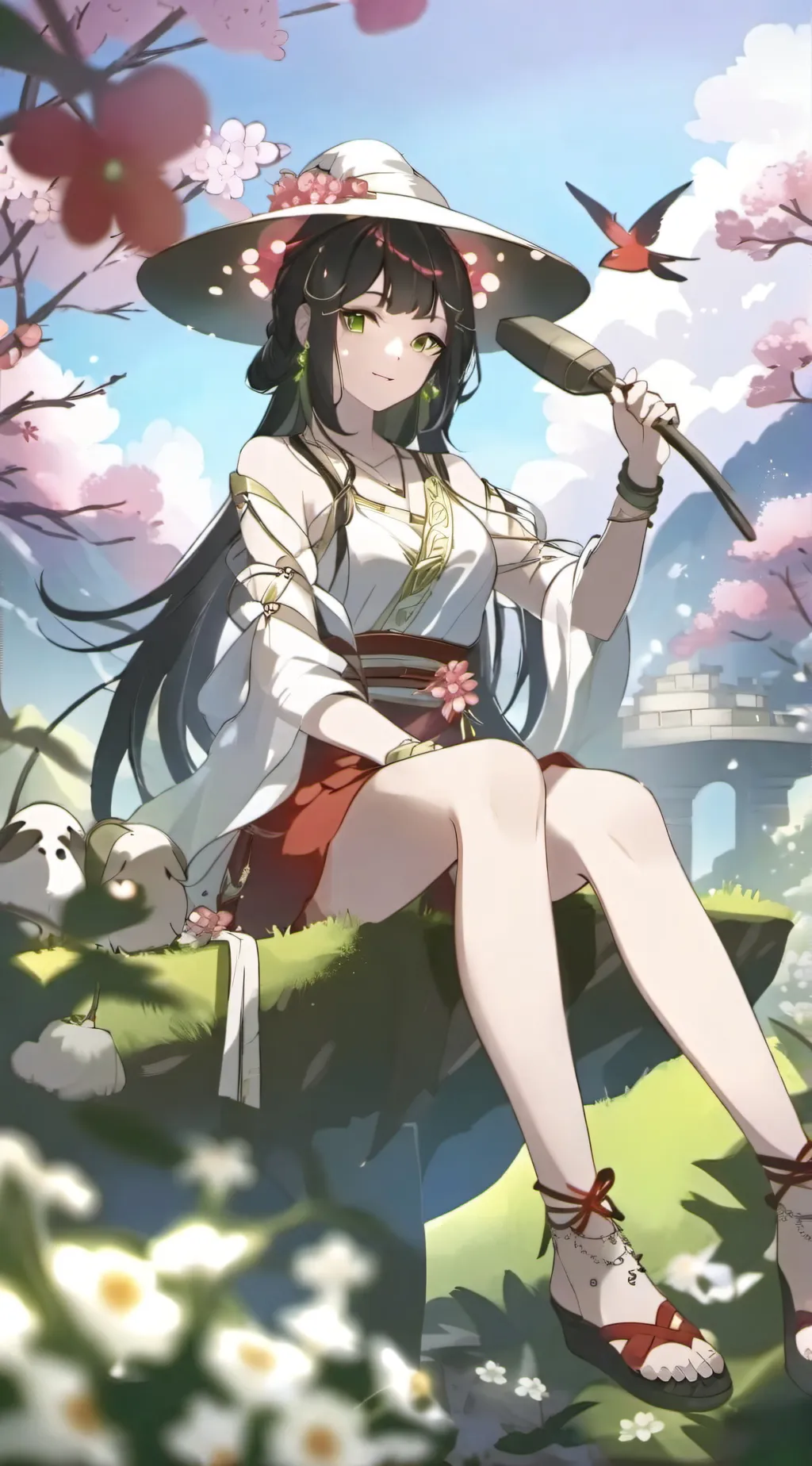 ai character: BTS background