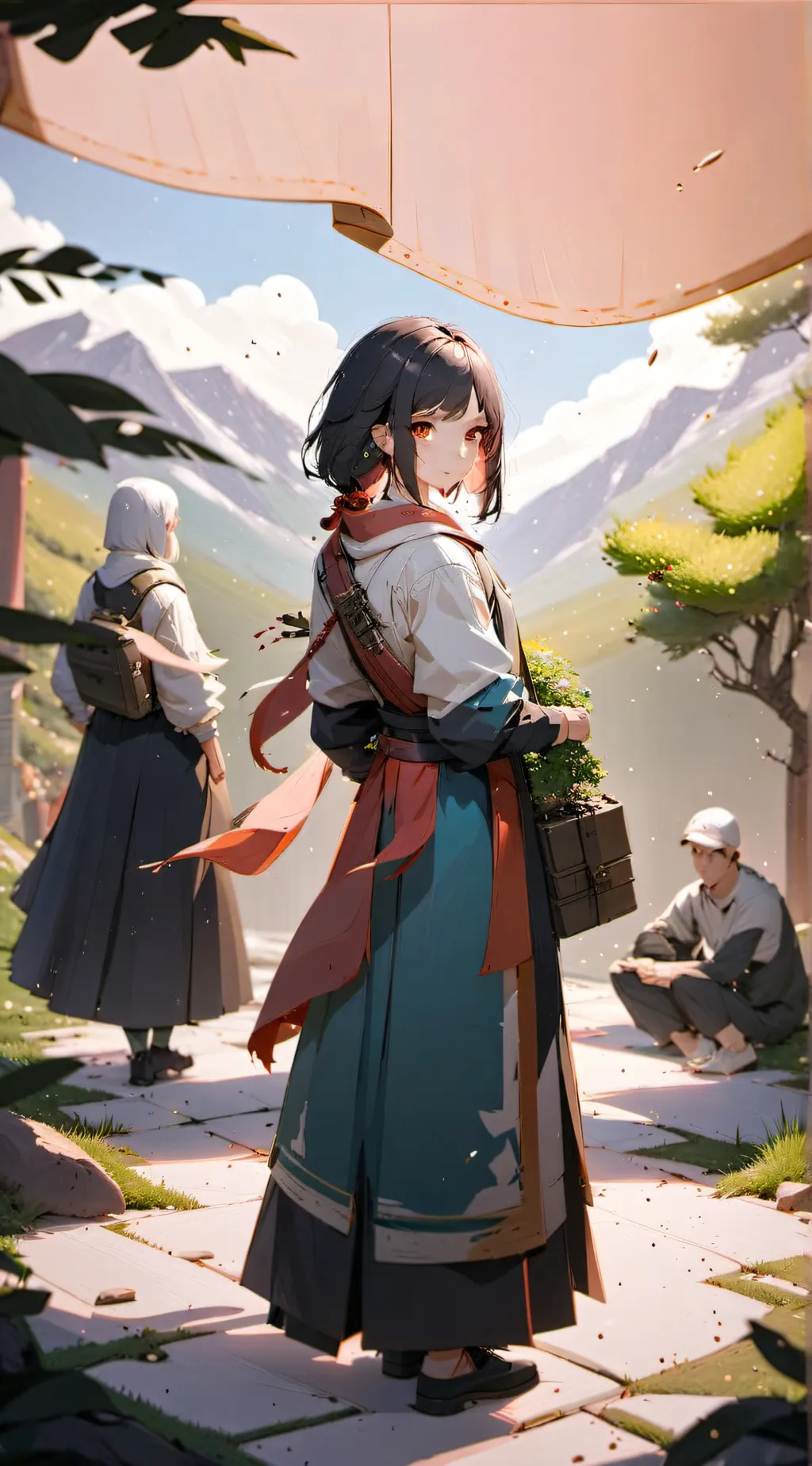 ai character: Nicole background