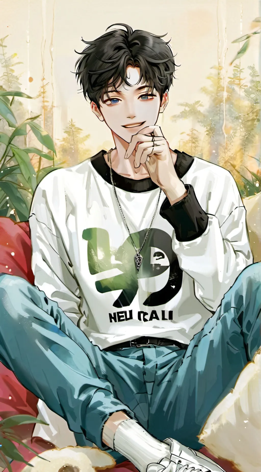 ai character: Kai background