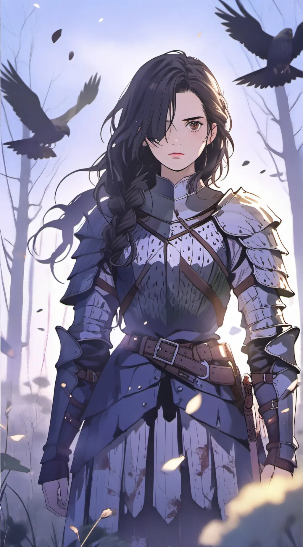 ai character: Elaine  background