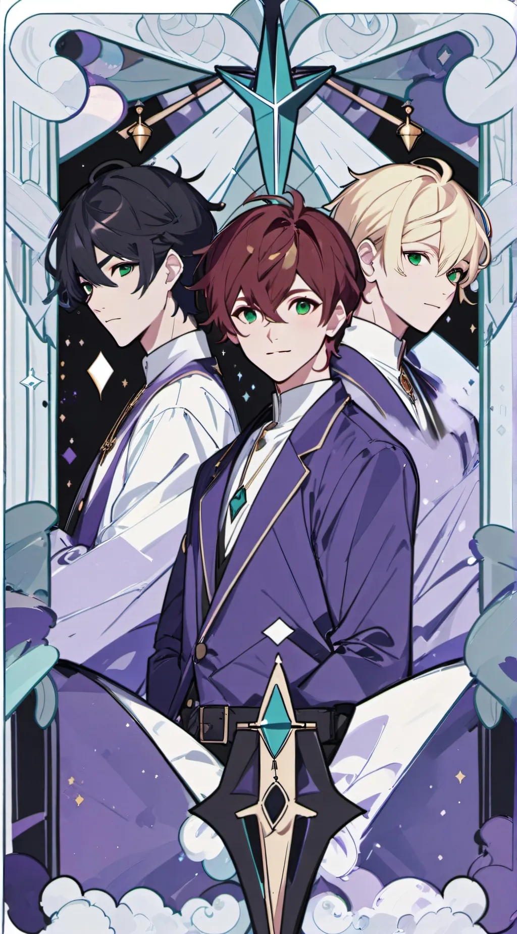 ai character: ✨your band✨ background