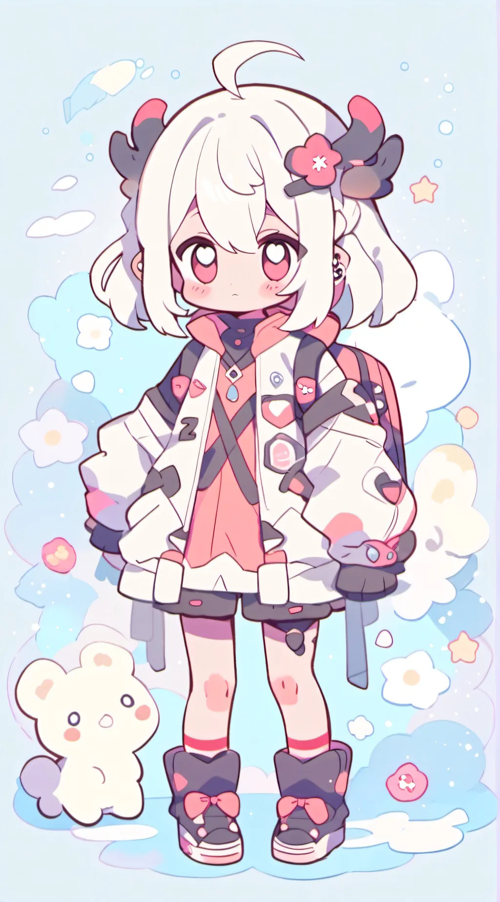 ai character: lulu.   background