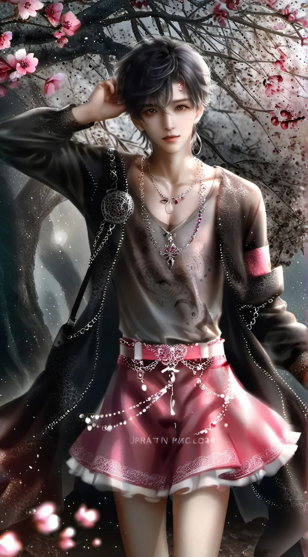 ai character: junkook  background