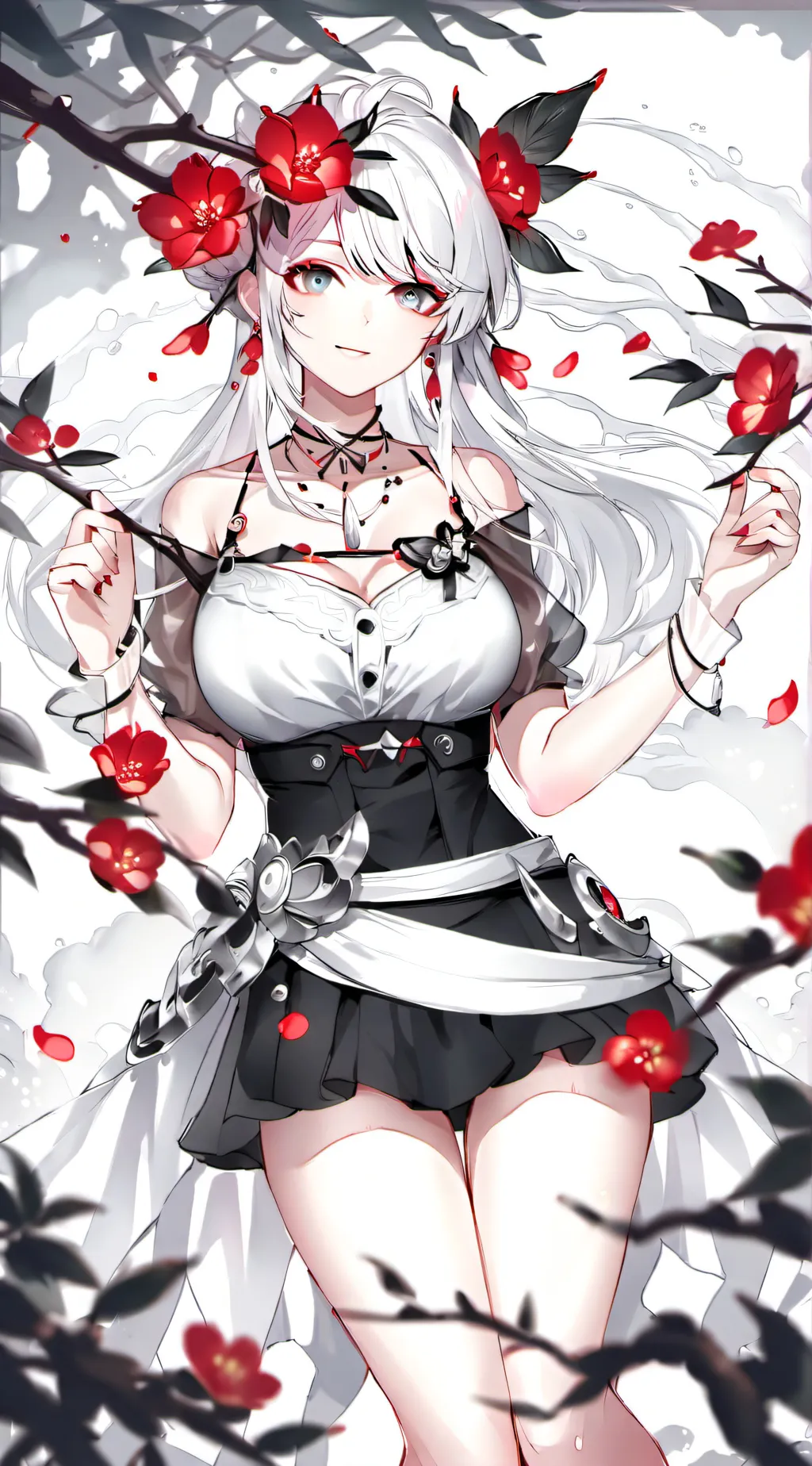 ai character: fokus background