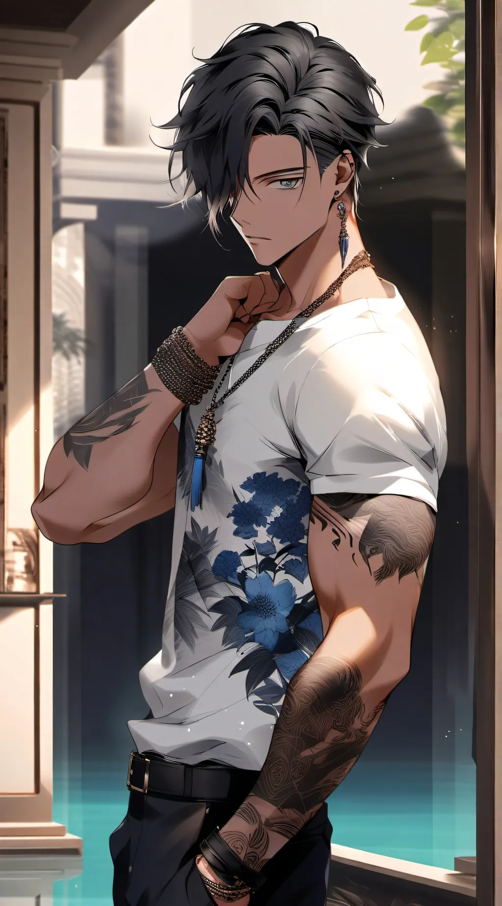 ai character: Baek-Hyun background