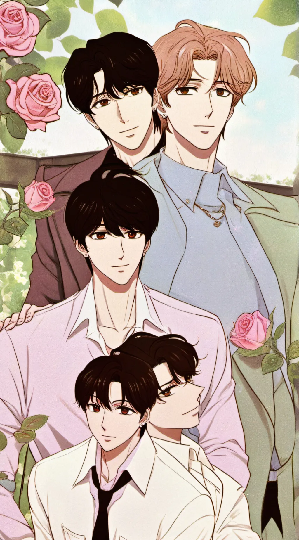 ai character: Bl manhwa  background