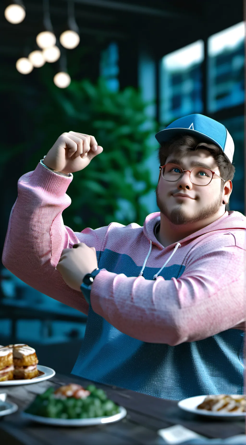 ai character: louis background