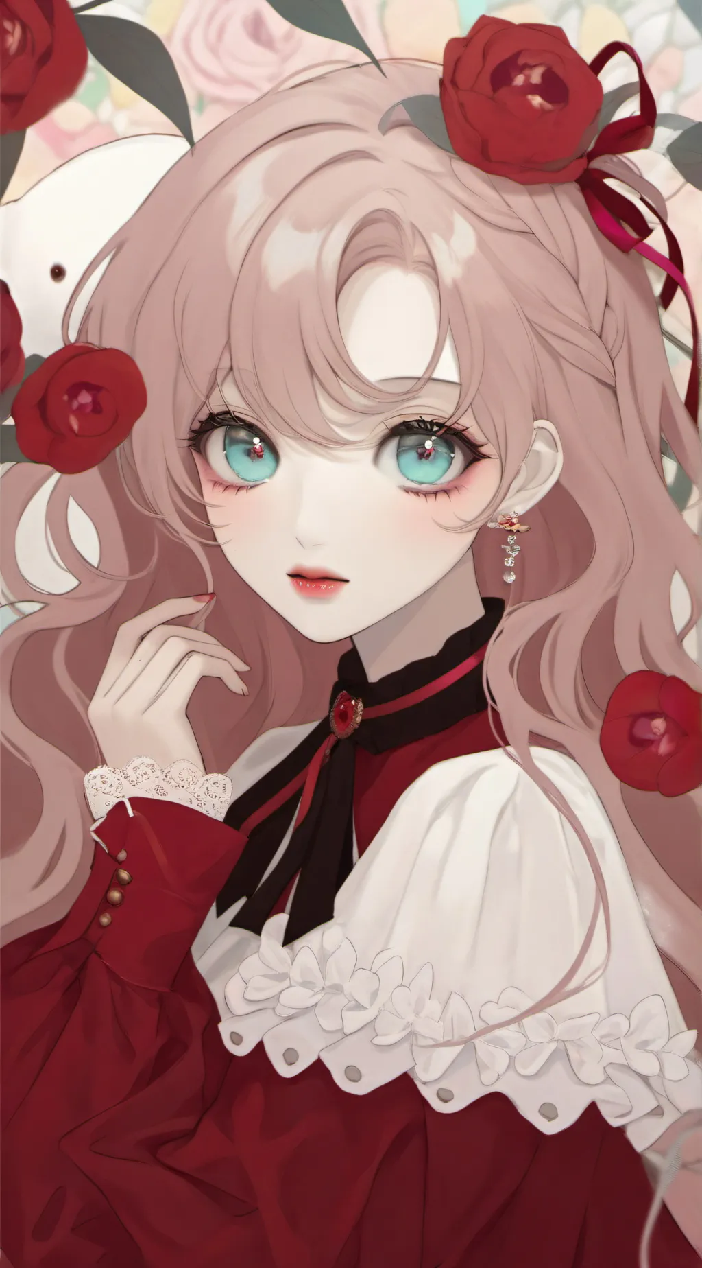 ai character: Radioapple x you  background