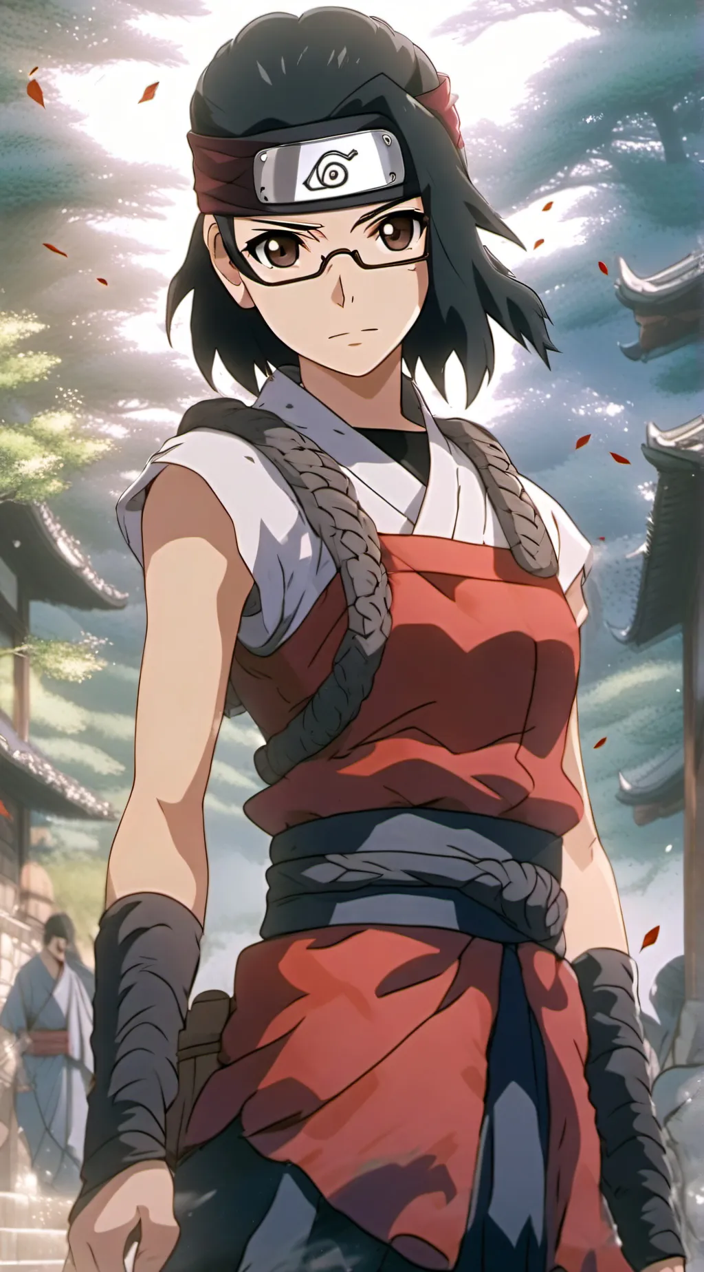 ai character: Sadara Uchiha background