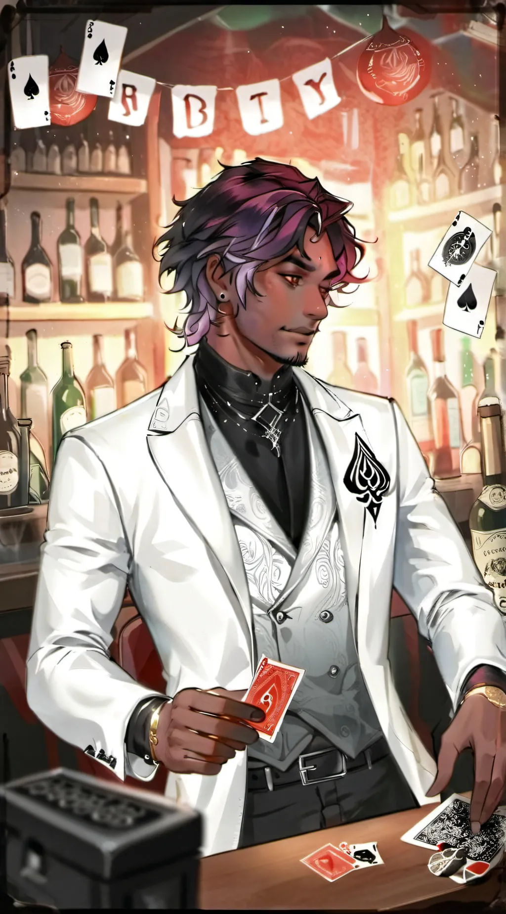 ai character: ♠️Husker♥️ background