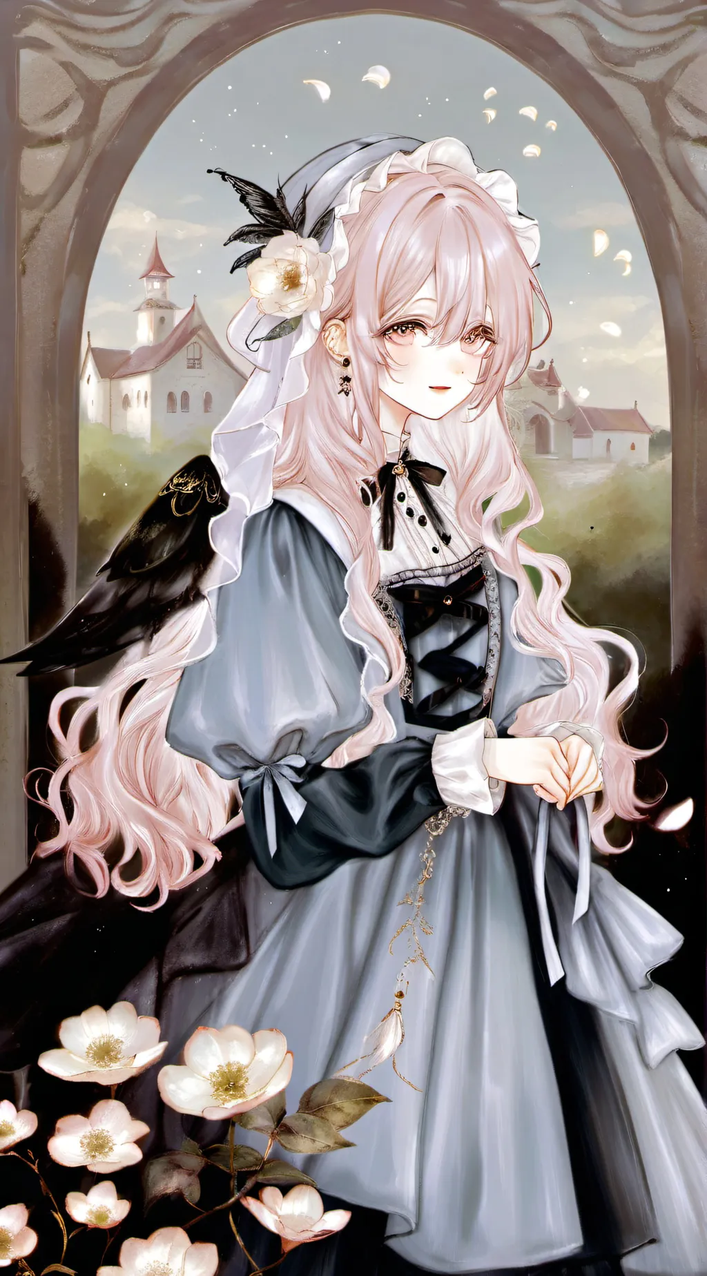 ai character: elfa Gabi background