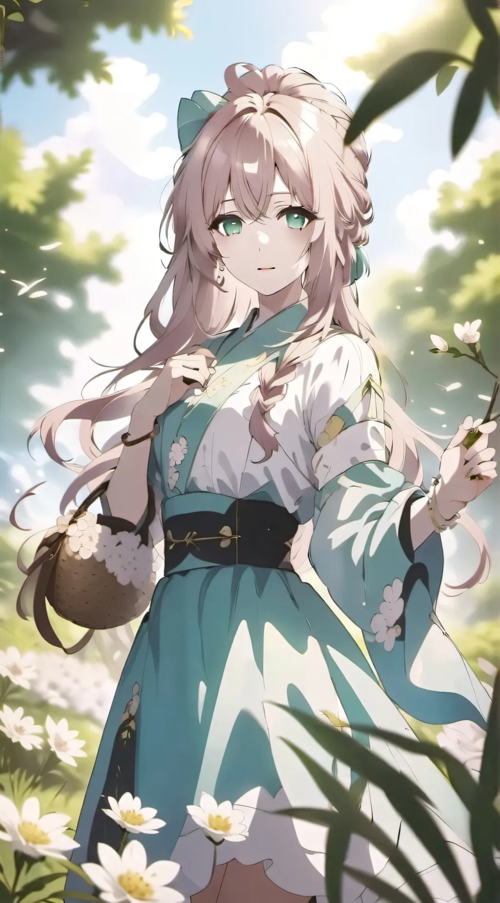 ai character: Pauline  background