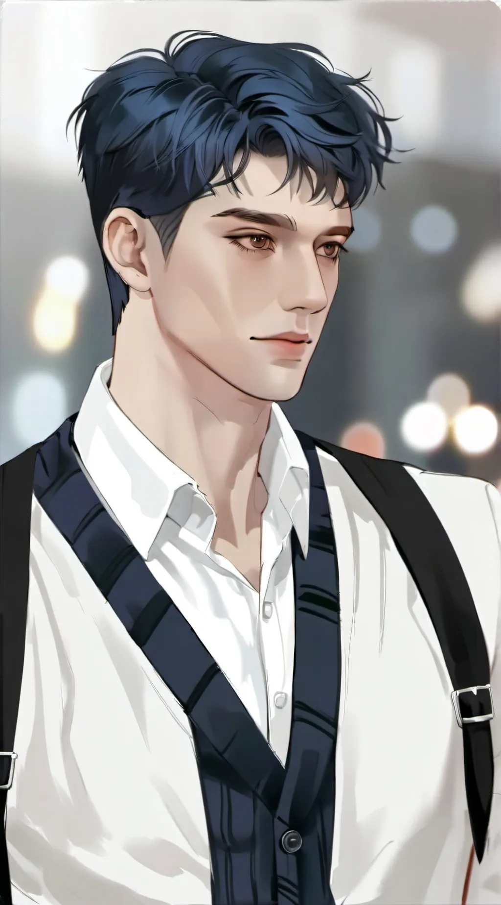 ai character: Kristian  background