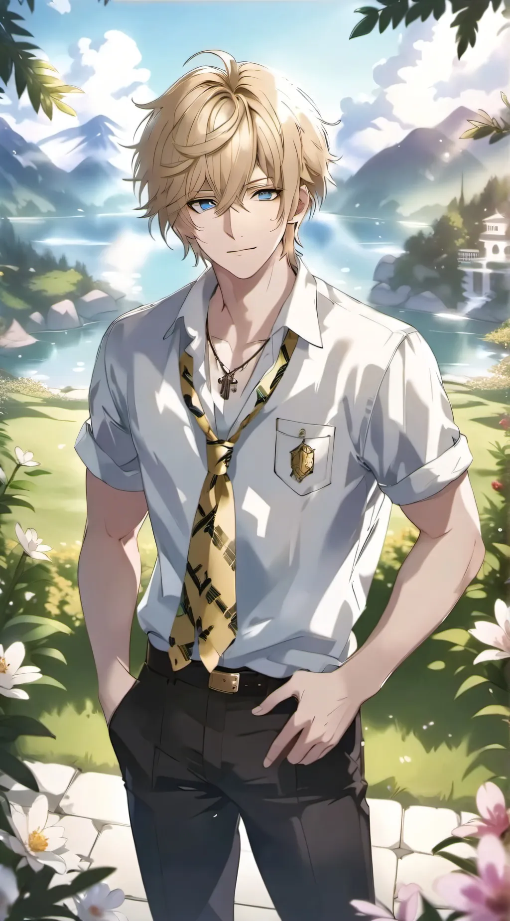 ai character: TodoBaku Son background