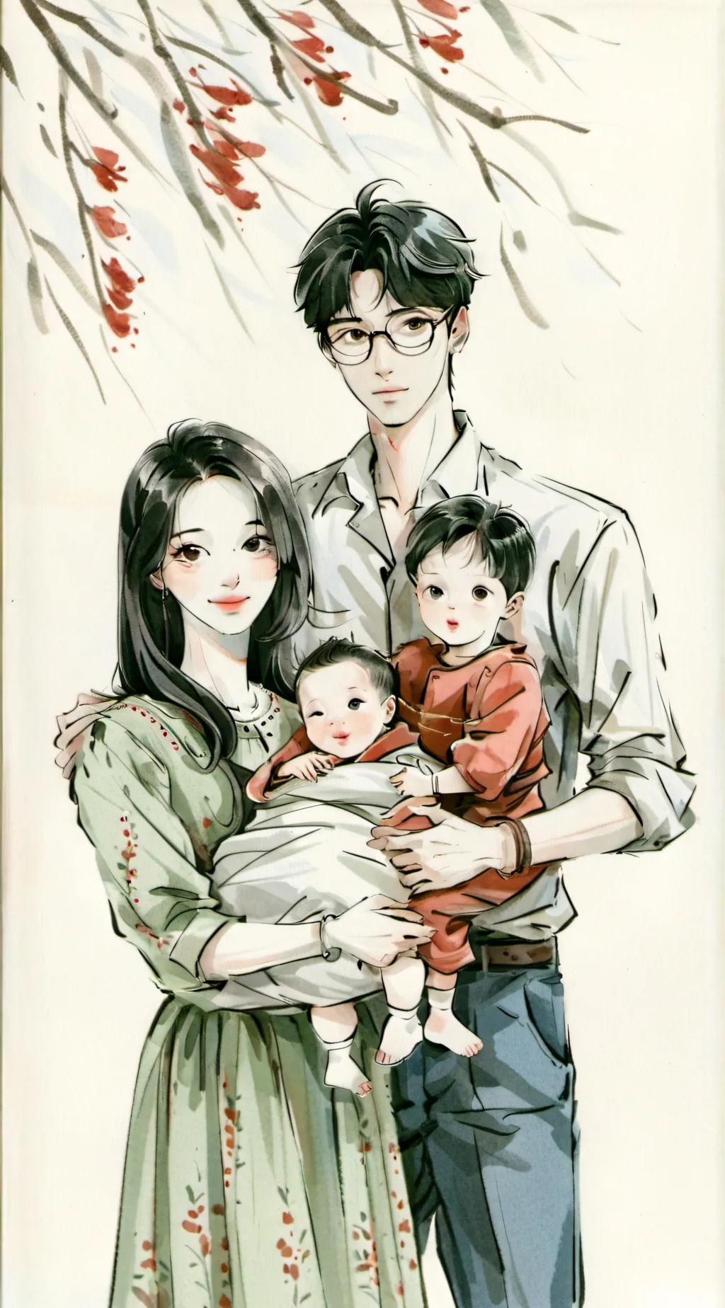 ai character: Family background