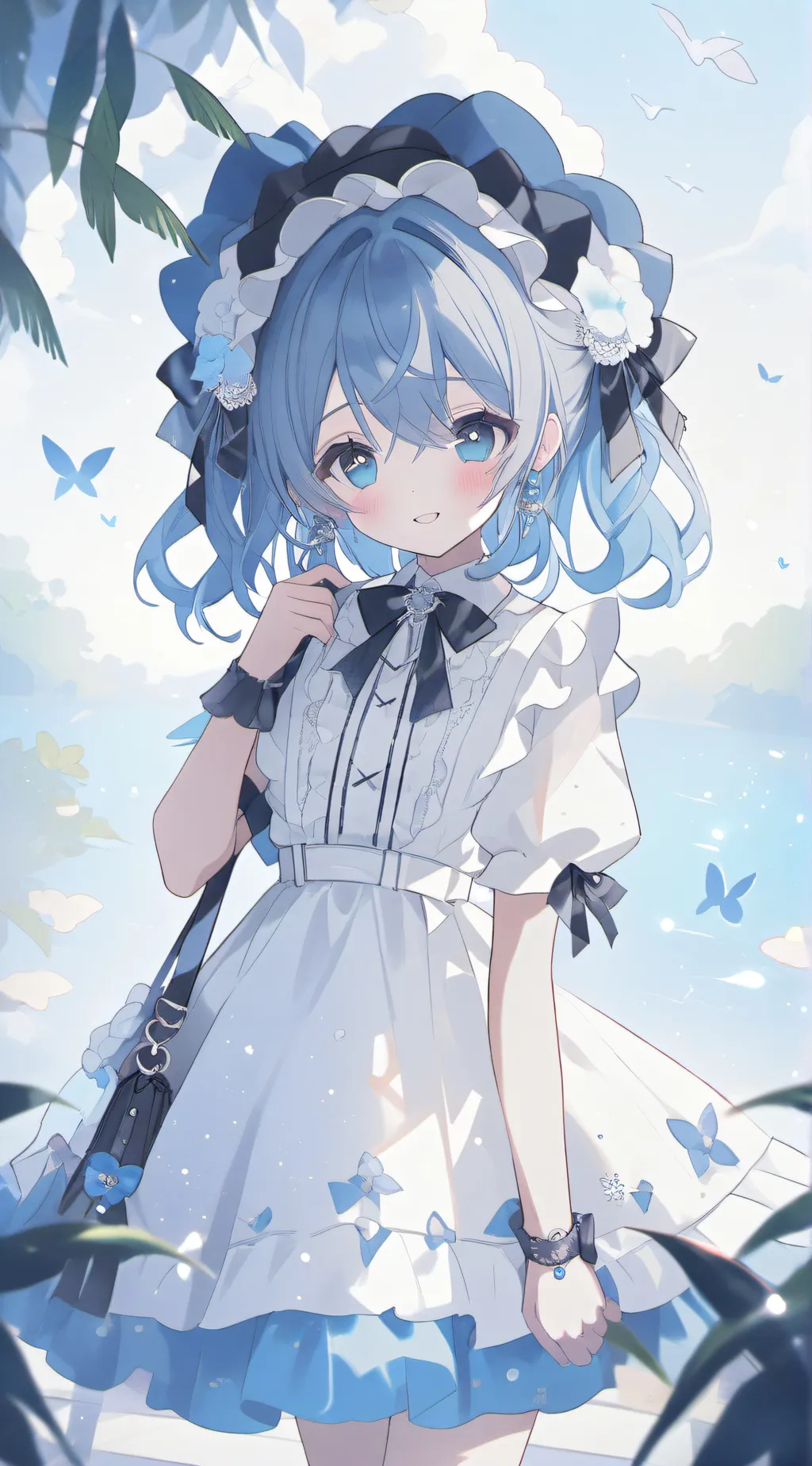 ai character: Melody background